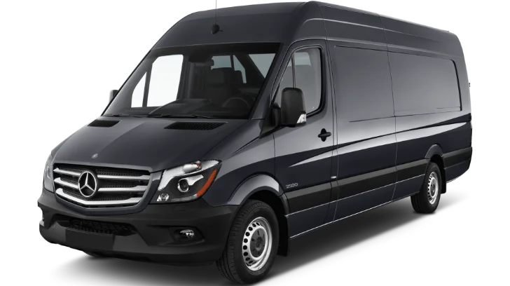 Mercedes Sprinter passenger van for group transportation